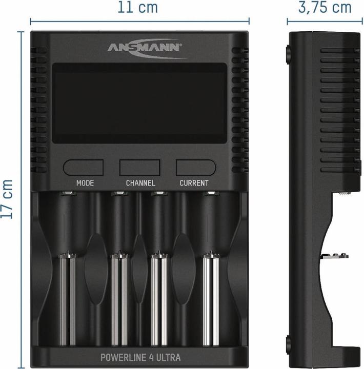 Produktbild Ansmann Powerline 4 Ultra (1 Stk., Ladegerät ohne Akku)