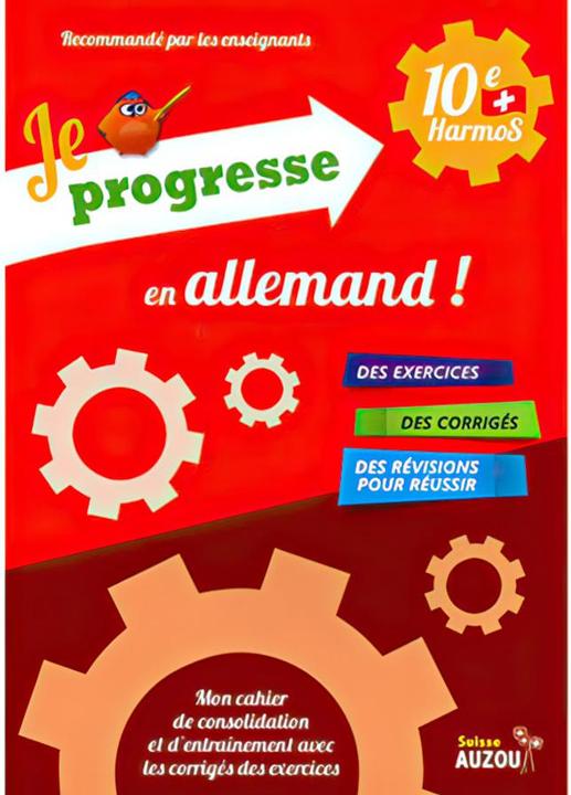 Actual product image Je progresse en allemand! 10ème Harmos (French, Hoegen Laure-Elie, 2018)