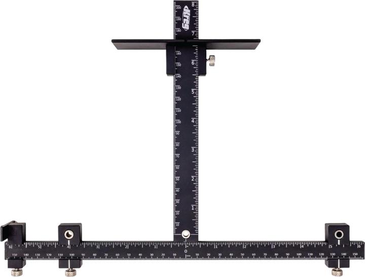 Actual product image Kreg KHI-XLPULL Furniture handle drilling template Pro 41 - 310 mm for bow handles and knob handles