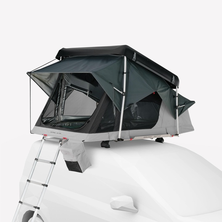 Produktbild Quechua Dachzelt Hartschale Fresh & Black - × NaïtUp für 2 Personen (Dachzelt, 65 kg, 2 Personen)