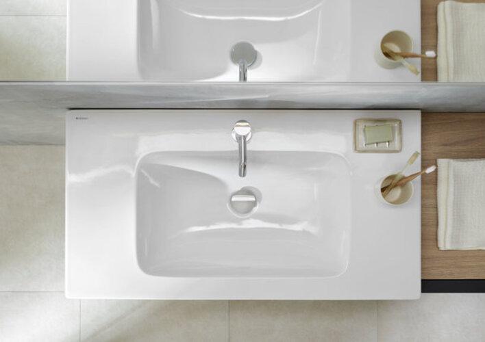 Produktbild Geberit Waschtisch iCon Light mit Ablageflche 75 cm wei 501839001 (480 mm, 750 mm)