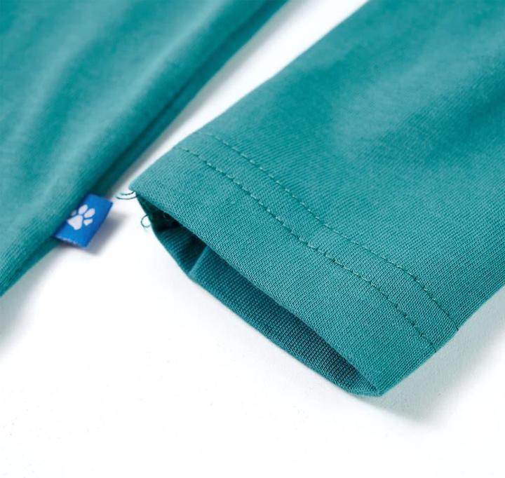 Immagine prodotto VidaXL Camicia da bambino a maniche lunghe blu scuro 128,Materiale: 100 (128)