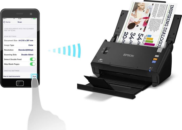 Produktbild Epson DS-560 WorkForce (WLAN, LAN, USB)