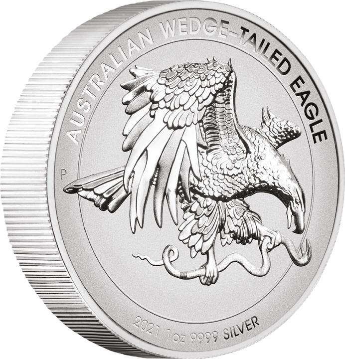 Actual product image The Perth Mint Silber Wedge Tailed Eagle 1 oz RP - High Relief 2021 (999.90, 2021)
