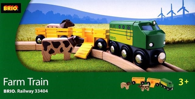 Actual product image Brio Farm Train