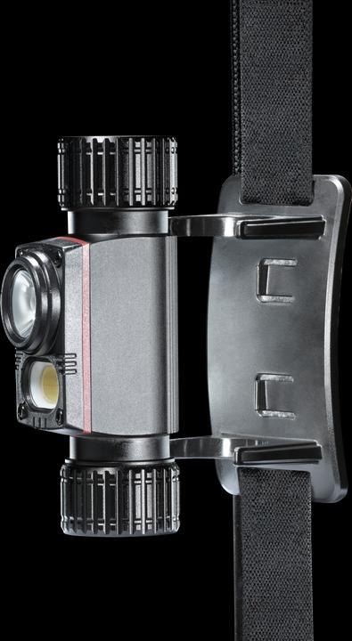 Produktbild Fortec tactical® Akku LED-Stirnlampe (2000 lm)