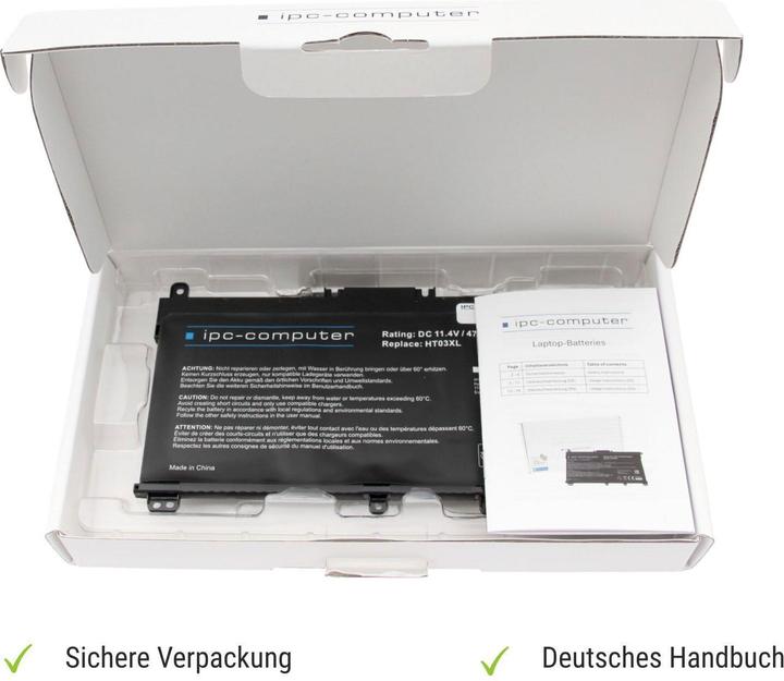 Produktbild IPC HT03XL (3 Zellen, 4150 mAh)