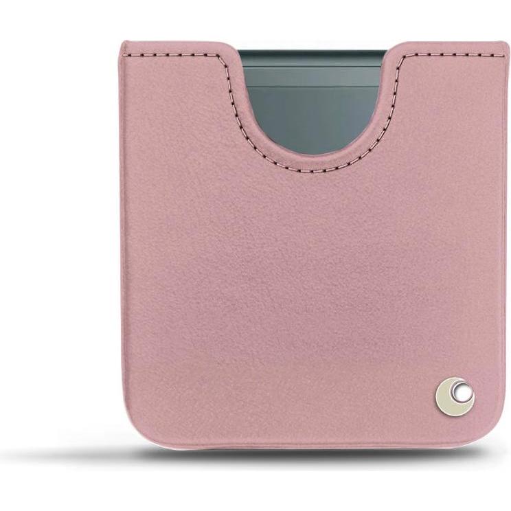Noreve Lederschutzhülle Samsung Galaxy Z Flip3 (Samsung Galaxy Z Flip3), Smartphone Hülle, Rosa