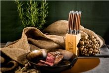 Productafbeelding Laguiole Steakmesser Wood 1.8mm (6 Pcs., Mes)