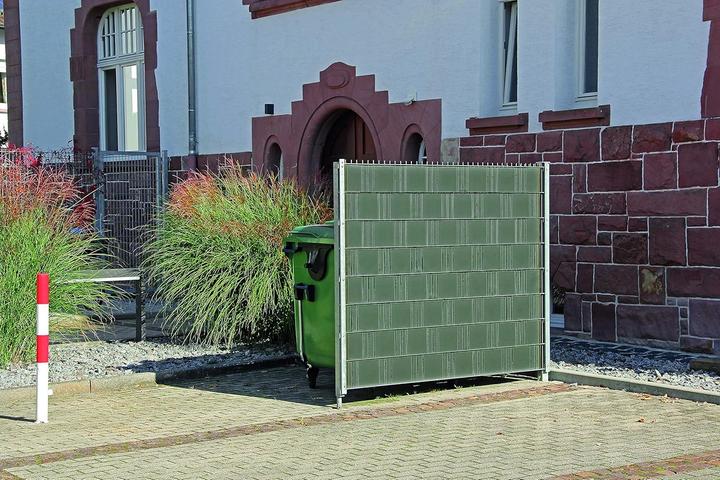 Actual product image Alberts Privacy strip height 190 mm anthracite RAL 7016 roll with 50 metres