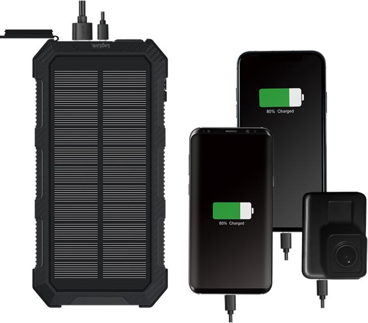 Produktbild LogiLink Mobile Powebank (24000 mAh, 18 W, 88.80 Wh)