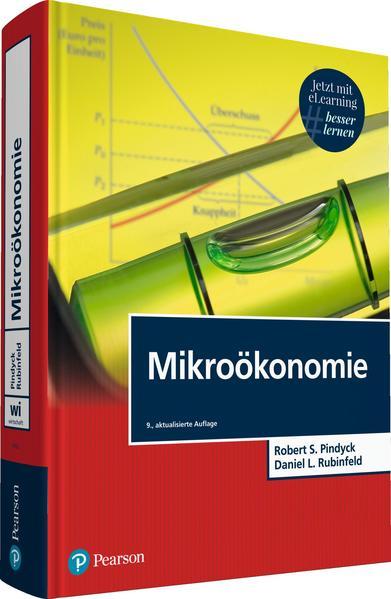 Actual product image Mikroökonomie (German, Daniel L. Rubinfeld, Robert S. Pindyck, 2018)