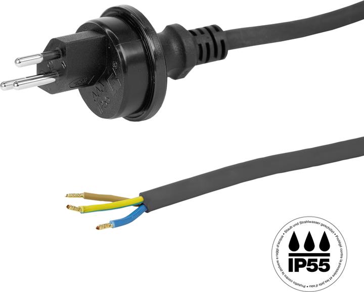 Steffen Cavo di connessione GdV 3x1,5mm2 5m nero T13 IP55 (5 m)