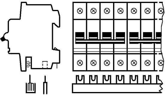 Actual product image ABB Busbar block