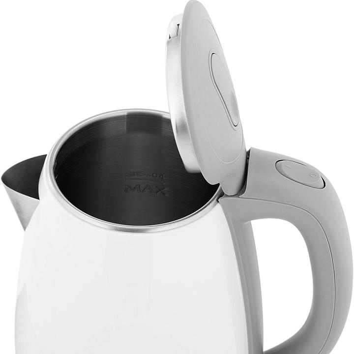 Produktbild Royal Catering Professioneller Hotel-Wasserkocher weiss 1,2 L 1800 W mit Kaffee- und Teestation (1.20 l)