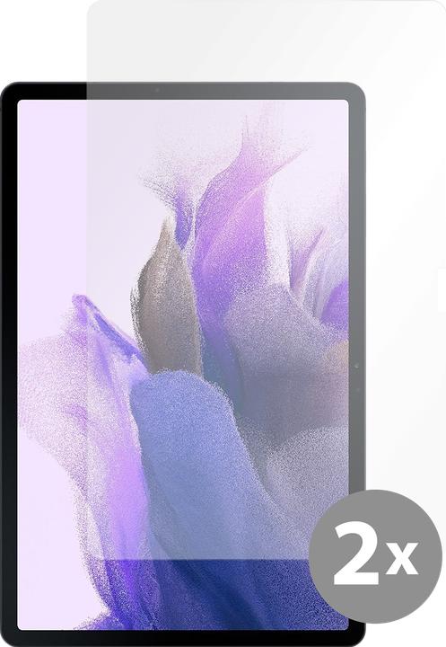 Produktbild Cazy Schutzglass Kompatibel mit Samsung Galaxy Tab S7 FE Displayschutz Tempered Glass - 2 Stück (2 Stück, Galaxy Tab S7 FE)