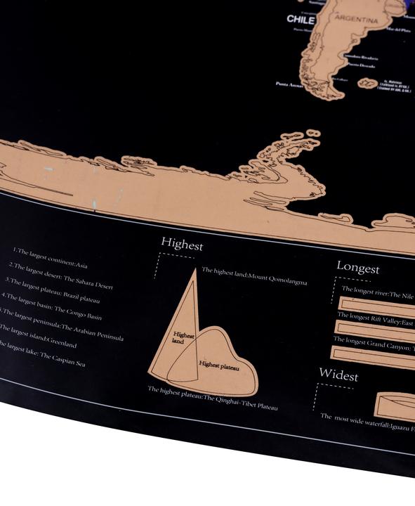Produktbild Scratch Map (60 x 83 cm)