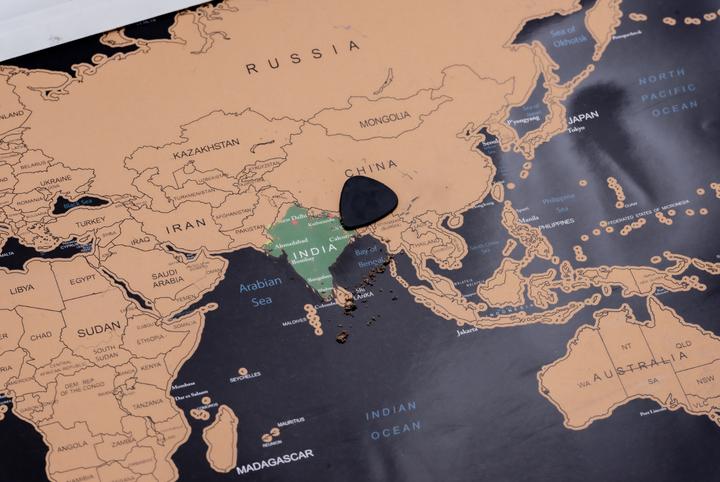 Produktbild Scratch Map (60 x 83 cm)