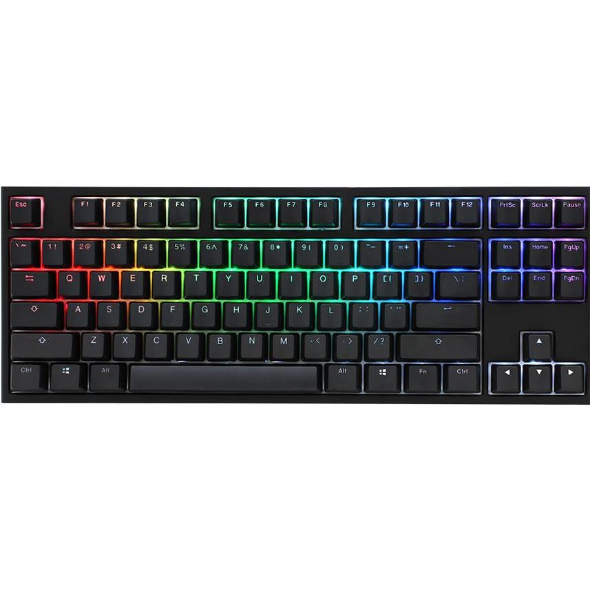 Ducky One 2 TKL PBT (DE, Kabelgebunden), Tastatur, Schwarz