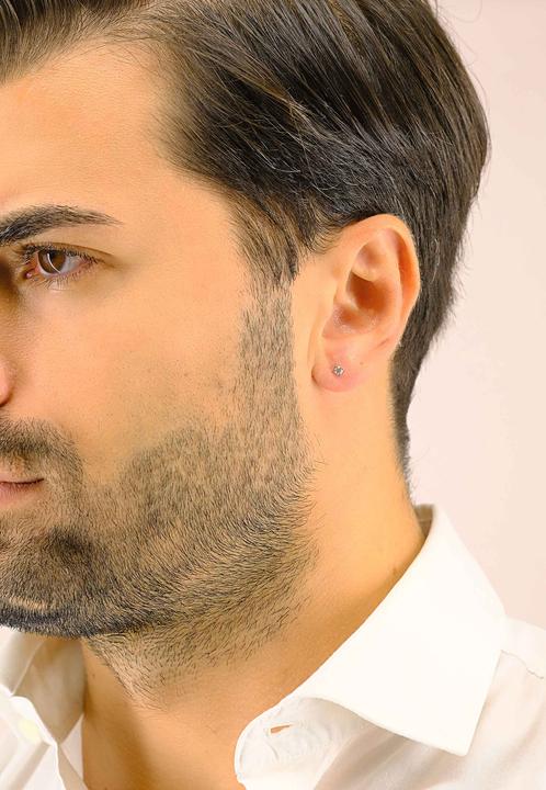 Image du produit Muau Boucles d'oreilles (Or blanc 750)