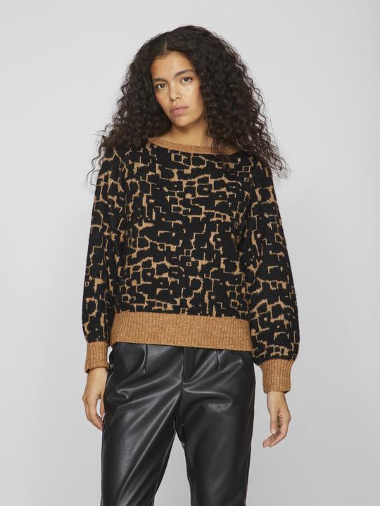 Image du produit Vila Pull en tricot à encolure en U (M)