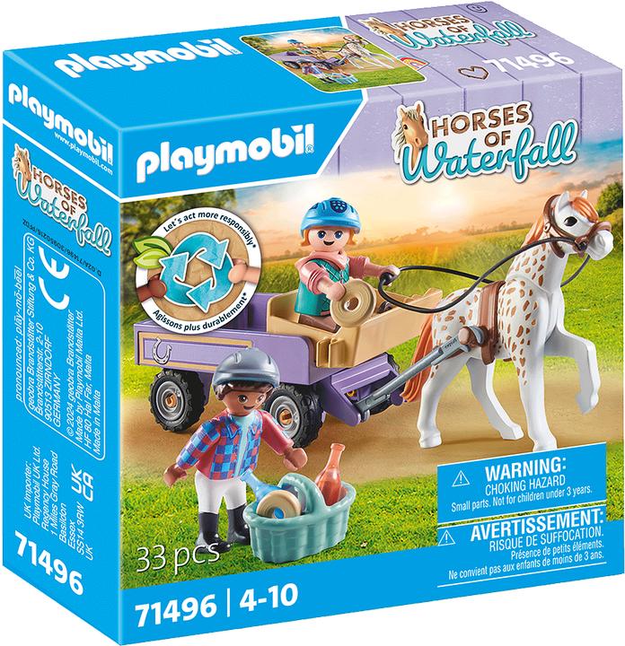 Actual product image Playmobil Horses of Waterfall (71496, Playmobil Horses of Waterfall)