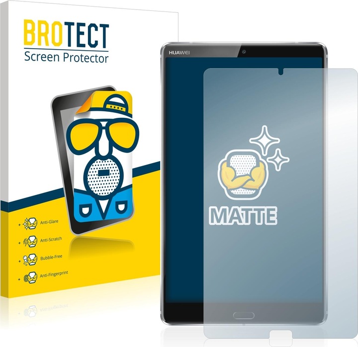 Productafbeelding BROTECT Antireflecterende schermbeschermer mat (2 Stuk, MediaPad M5 8.4)