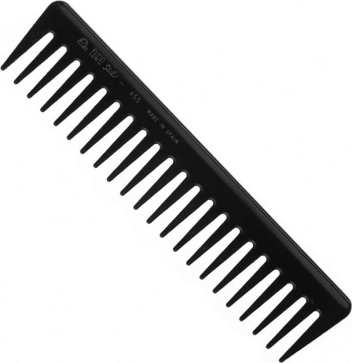 Actual product image Caso EUROSTIL PEINE BATIDOR Comb Prof Blender MECHAS 18cm for Unisex - Neger