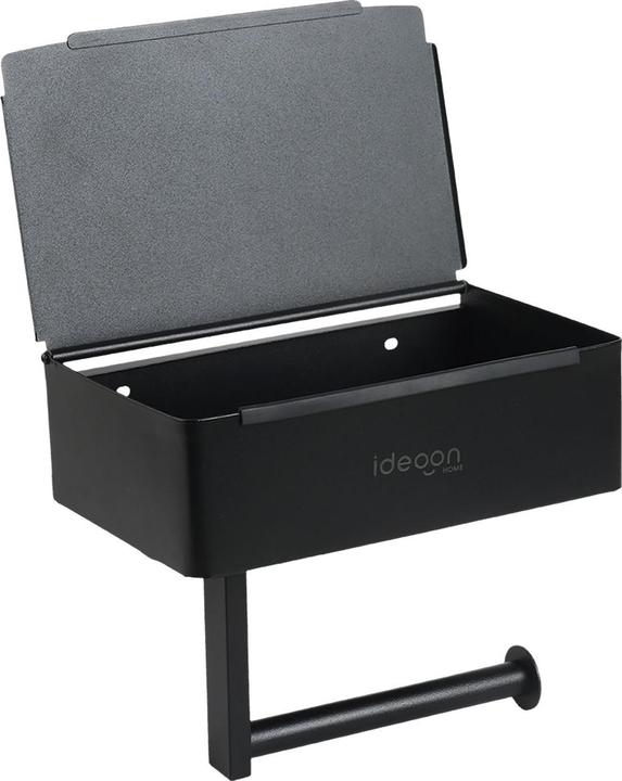 Image du produit Ideoon Toilettenpapierhalter mit Feuchttücherbox und Handyablage aus Edelstahl