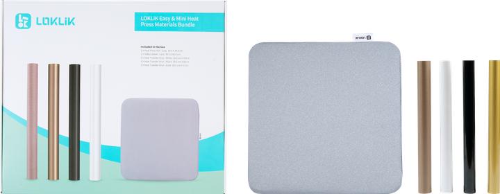 Actual product image Loklik Starter Pack Mini & Easy Heat Press (Accessories)