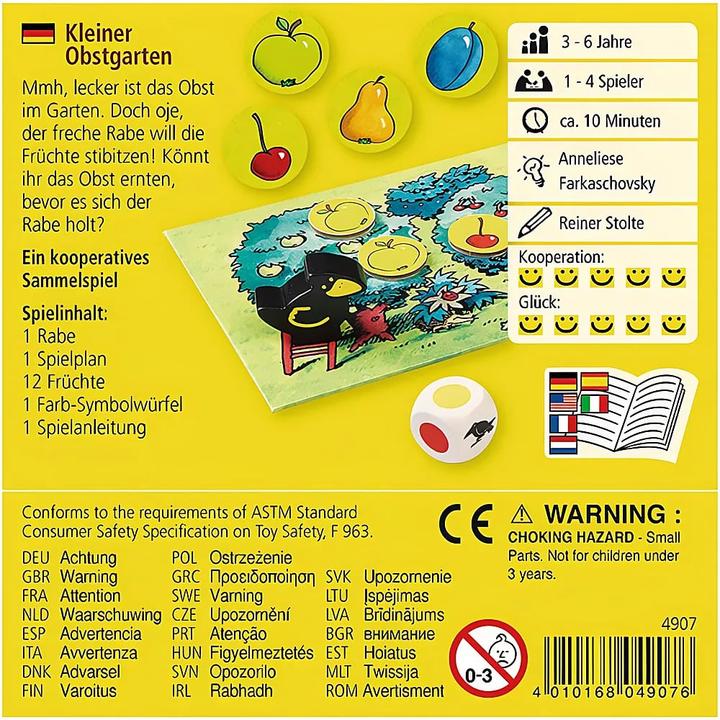 Actual product image Haba Small orchard (French, German, Italian, 1 - 4 Players)
