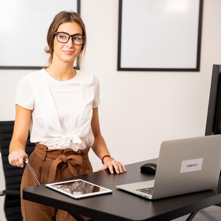 Produktbild Relaxdays Steh-Schreibtischaufsatz (120 x 60 x 4 cm)