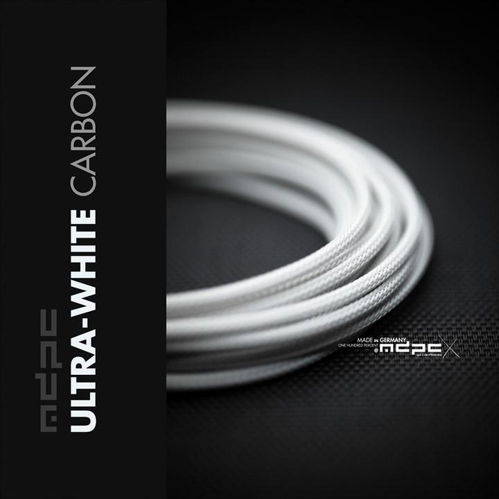 Actual product image Mdpc-X Sleeve Small - Ultra-White Carbon (Cable conduit, 100 cm)