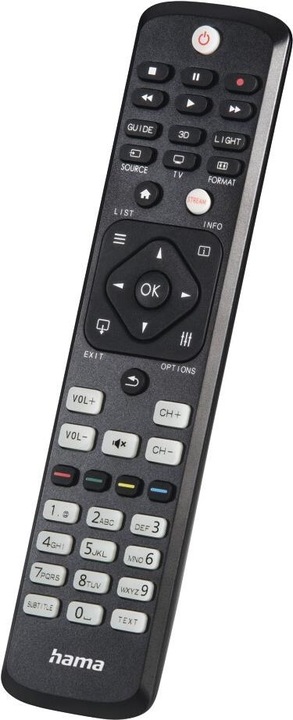 Produktbild Hama Universal-Fernbedienung für Philips TVs, IR, lernfähig, leuchtende Tasten (Universal Fernbedienung, Infrarot)
