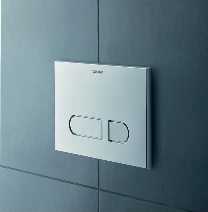 Produktbild Duravit Betätigungsplatte A1 DURASYSTEM 217x146,5mm f WC KS chrom hochglanz
