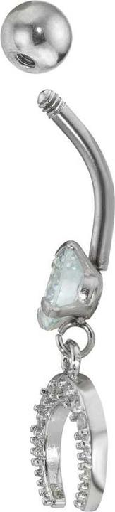 Immagine prodotto Bijouteria Piercing ventre (Zirconia, Acciaio chirurgico 316L)