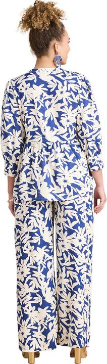 Actual product image Envie de Fraise Weite Umstandshose mit Blumenprint, hoher Bund (40)