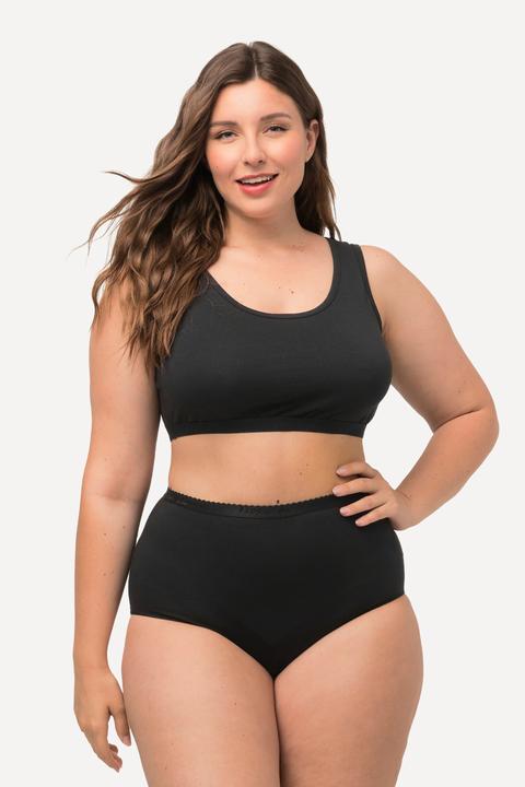 Produktbild Ulla Popken Maxislips, 3er-Pack, High Waist (62)