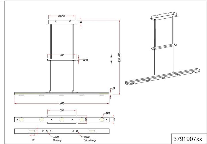 Image du produit Trio Lacal (2660 lm)