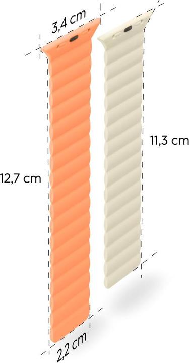 Immagine prodotto Hama Sensazione fantastica (42 mm, 44 mm, 45 mm, Silicone)