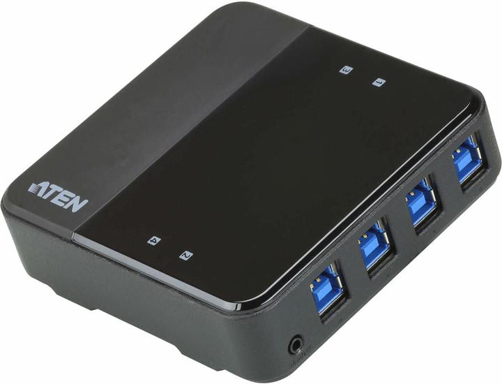 Produktbild Aten US3344 4 x 4 USB 3.2 Gen1 Peripherie-Freigabe-Switch (USB-C, 4 Ports)
