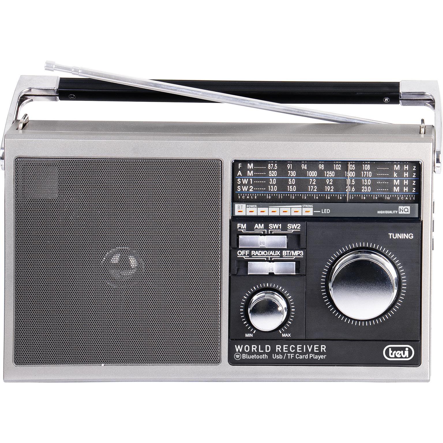 Thumbnail - Trevi MB 749 W (AM, FM), Radio, Schwarz, Weiss