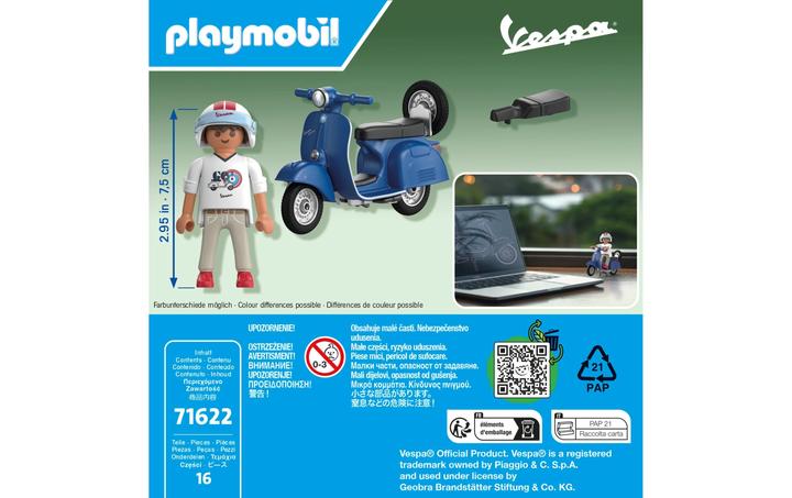 Actual product image Playmobil Vespa 150 Sprint Veloce (71622, Playmobil City Life)