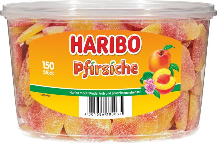 Actual product image Haribo Peaches (150 pcs., 1350 g)