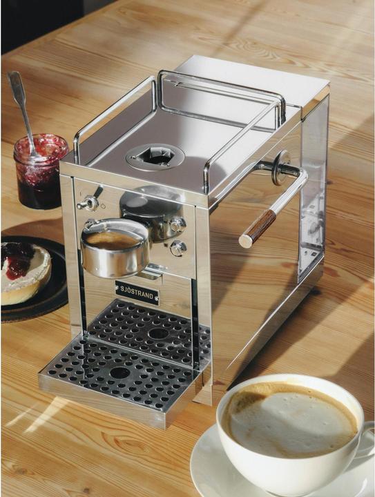 Sjöstrand Kapselmaschine The Original 2.0 Silber (NESPRESSO Vertuo)