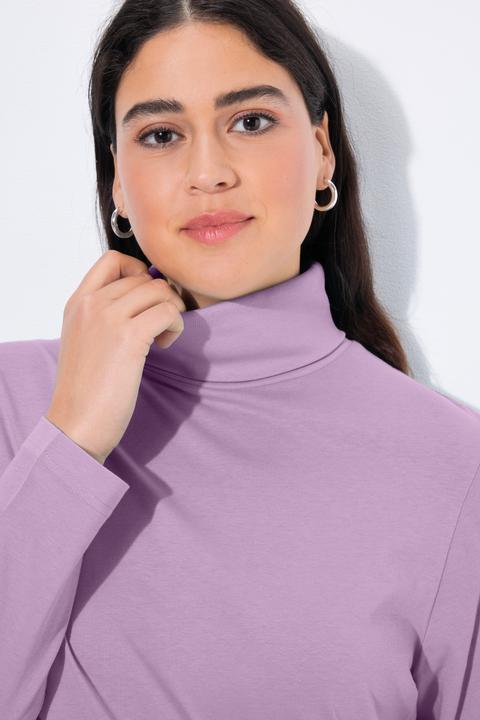 Produktbild Ulla Popken Shirt, Rollkragen, Slim, Langarm (62)