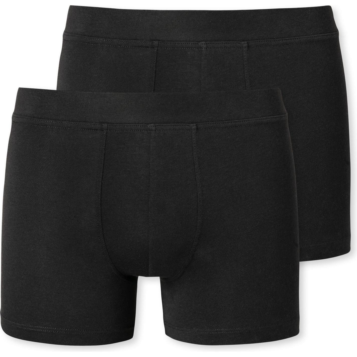 Thumbnail - Schiesser, Jungen, Unterhosen, Boxershorts, Schwarz, (176, 2er Pack)