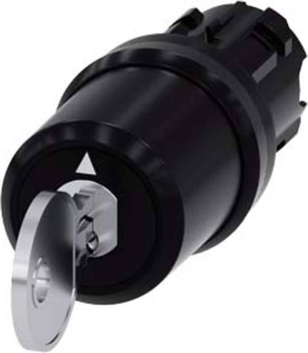 Produktbild Siemens Schlüsselschalter Frontelement, CES SSG10 (3SU1000-5BL01-0AA0)