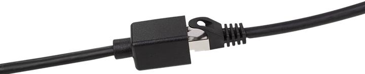 Image du produit LogiLink Rallonge de câble patch Premium, cat.6A, 1,0 m noir, connecteur RJ45 (S/FTP, CAT6a, 1 m)