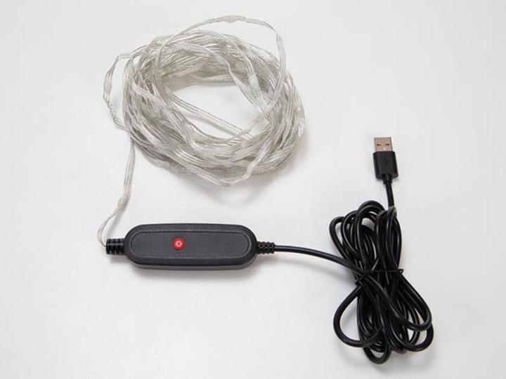 Actual product image Vellight TUYA LED - 7.5 m - 75 multicoloured lamps - transparent wire - smart (7.50 m)